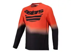 Alpinestars "A-Dura Astars 2.0 Long Sleeve" Jersey - Orange/Black