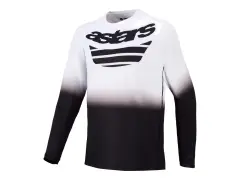 Alpinestars "A-Dura Astars 2.0 Long Sleeve" Jersey - White/Black