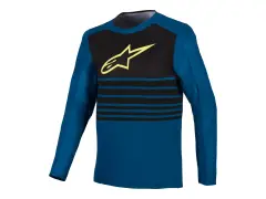 Alpinestars "A-Dura Elite 2.0 Long Sleeve" Jersey - Blue/Green Alpinestars "A-Dura Elite 2.0 Long Sleeve" Jersey - Blue/Green