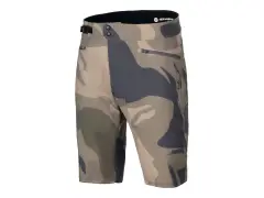 Alpinestars "A-Dura Liner Camo" Shorts mit Innenhose - Camo