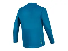 Alpinestars "A-Dura Ride Long Sleeve" Jersey - Blue/Green Alpinestars "A-Dura Ride Long Sleeve" Jersey - Blue/Green