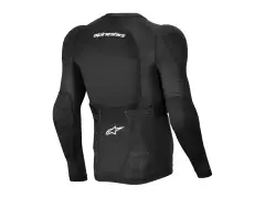 Alpinestars "A-Impact Plasma Langarm" Protektorenjacke - Black/White