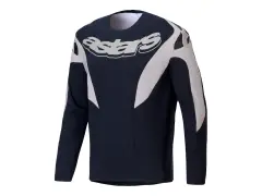 Alpinestars "A-Supra Melt Long Sleeve" Jersey - Black Alpinestars "A-Supra Melt Long Sleeve" Jersey - Black