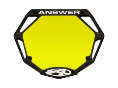 Answer "3D" BMX Race Nummernschild Answer "3D" BMX Race Nummernschild