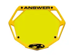 Answer "3D" BMX Race Nummernschild Answer "3D" BMX Race Nummernschild