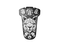 Ass Savers "Mudder Regular" MTB Mudguard - Front