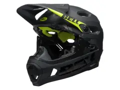 Bell "Super DH" Spherical Fullface Helm - Matte Gloss Black