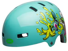 Bell "Span" BMX Helm - Gloss Light Blue Chum