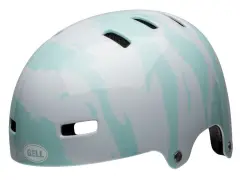 Bell "Span" BMX Helmet - Gloss Ravine White/Blue