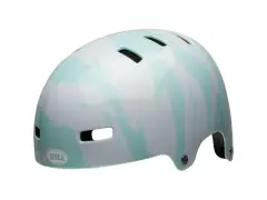 Bell "Span" BMX Helm - Gloss Ravine White/Blue Bell "Span" BMX Helm - Gloss Ravine White/Blue