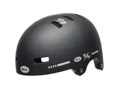 Bell "Span" BMX Helm - Matte Black/White Fasthouse Bell "Span" BMX Helm - Matte Black/White Fasthouse