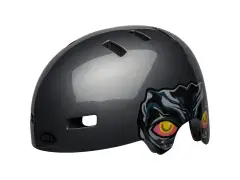Bell "Span" BMX Helm - Nightwalker Gloss Gun Metal Bell "Span" BMX Helm - Nightwalker Gloss Gun Metal