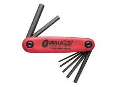 Bondhus "HF7M" GorillaGrip Hex Fold Up Tool - 2 to 8 mm Bondhus "HF7M" GorillaGrip Hex Fold Up Tool - 2 to 8 mm