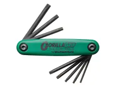 Bondhus "TF8" GorillaGrip Torx Fold Up Tool - T9 to T40