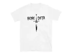 Bone Deth "Dagger" T-Shirt - White