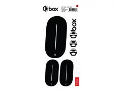 BOX Components "Box Two" BMX Race Zahlen-Sticker - Black BOX Components "Box Two" BMX Race Zahlen-Sticker - Black