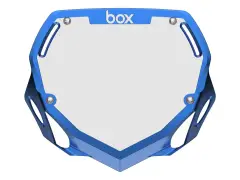 BOX Components "Box Two Chrome" BMX Race Nummernschild BOX Components "Box Two Chrome" BMX Race Nummernschild