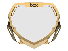 BOX Components "Box Two Chrome" BMX Race Nummernschild BOX Components "Box Two Chrome" BMX Race Nummernschild