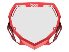 BOX Components "Box Two Chrome" BMX Race Nummernschild BOX Components "Box Two Chrome" BMX Race Nummernschild