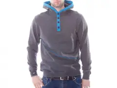 Chico Clothing "Buttoner" Hooded Pullover