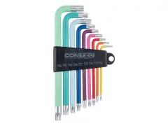 Contec "TFM-255" Torx L-Key Set - T10 to T30