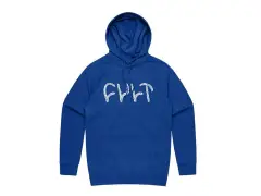 Cult "Scribble" Hooded Pullover - Blue