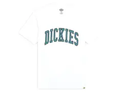 Dickies "Aitkin" T-Shirt - White/Lincoln Green