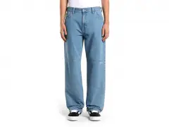 Dickies "Double Knee Denim" Pants - Light Blue