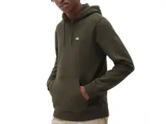 Dickies "Oakport" Hooded Pullover - Olive Green
