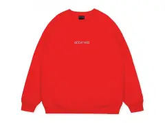 Doomed Brand "Doomerton Sweater" Pullover - Red
