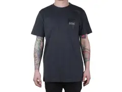 eclat "Script Pocket" T-Shirt - Heather Grey