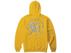 Etnies "Bones" Hooded Pullover - Yellow