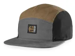 Etnies "Camp Strapback" Cap - Dark Grey/Black/Brown