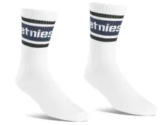 Etnies "Crew" Socks - White/Navy