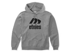 Etnies "Icon E" Hooded Pullover - Grey/Black