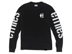 Etnies "Icon" Longsleeve - Black/White