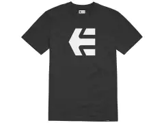 Etnies "Icon Tee" T-Shirt - Black/White