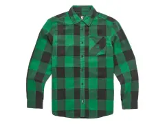 Etnies X Dig BMX "Flannel" Shirt - Black/Green