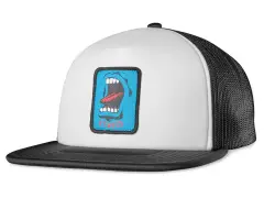 Etnies X Santa Cruz "Screaming Hand Trucker" Cap - Black