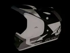 Evolve "Storm" Fullface Helm - Glossy White/Black