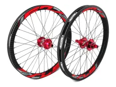 Excess "XLC-3 Cruiser" Wheelset - 24 x 1.75 Inch (507) - Axles 10/10mm Excess "XLC-3 Cruiser" Wheelset - 24 x 1.75 Inch (507) - Axles 10/10mm