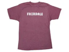 Fairdale "Outline" T-Shirt - Burgundy