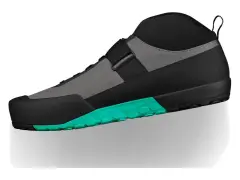 Fizik "Gravita Tensor Flat" MTB Shoes - Grey/Aquamarine