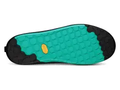 Fizik "Gravita Tensor Flat" MTB Shoes - Grey/Aquamarine