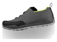 Fizik "Terra Ergolace X2" MTB Shoes - Grey/Yellow Fluo