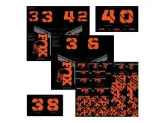 FOX "Custom Decal Kit" MTB Fork and Shock Decal Set FOX "Custom Decal Kit" MTB Fork and Shock Decal Set
