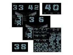 FOX "Custom Decal Kit" MTB Fork and Shock Decal Set FOX "Custom Decal Kit" MTB Fork and Shock Decal Set