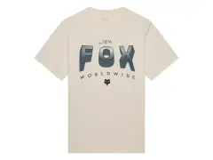 Fox Racing "Block 195 Original" T-Shirt - Off White Fox Racing "Block 195 Original" T-Shirt - Off White
