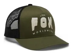 Fox Racing "Block Mesh Trucker" Kappe - Army