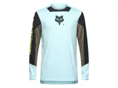 Fox Racing "Defend Elevated Long Sleeve" Jersey - Light Blue